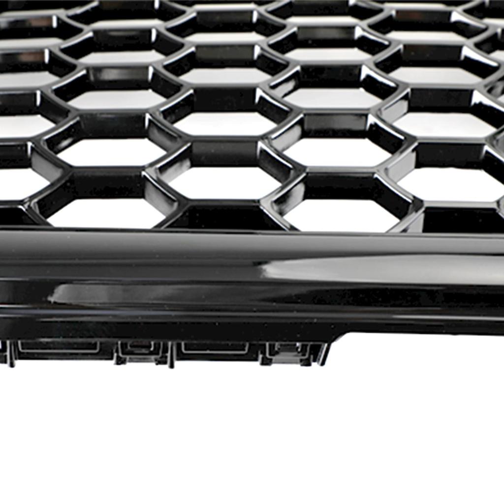 RS4 Style Honeycomb Sport Mesh Hex Grille Grill Fit A4/S4 B8 2009-2012