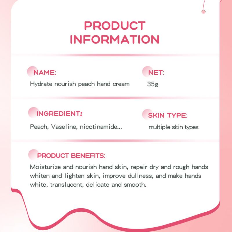 Vaselina de Frutas Crema de Manos SADOER Hidratante Nutritiva Crema de Manos para Otoño e Invierno