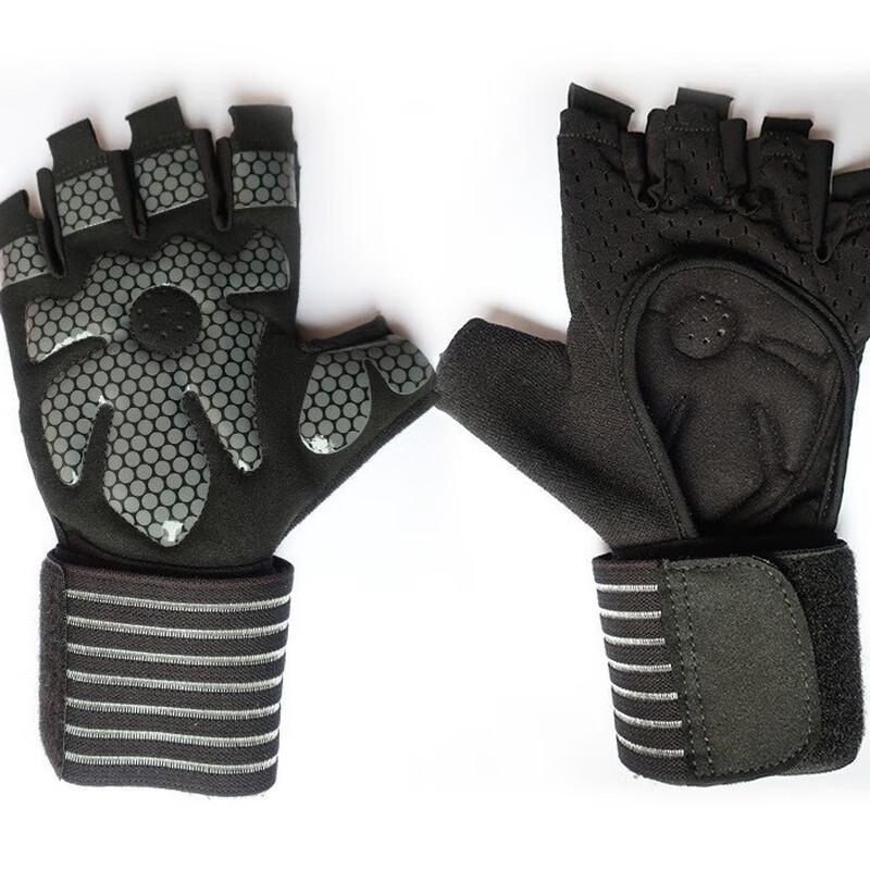Maihan Anti-slip Short Finger Gym Gloves One Size