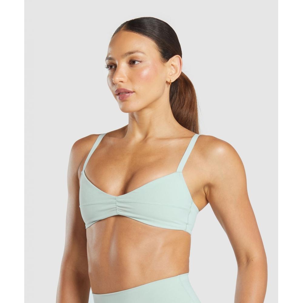 Gymshark Sutien Sport Ridat Elevate Albastru Dimineață B3b3e Udbn