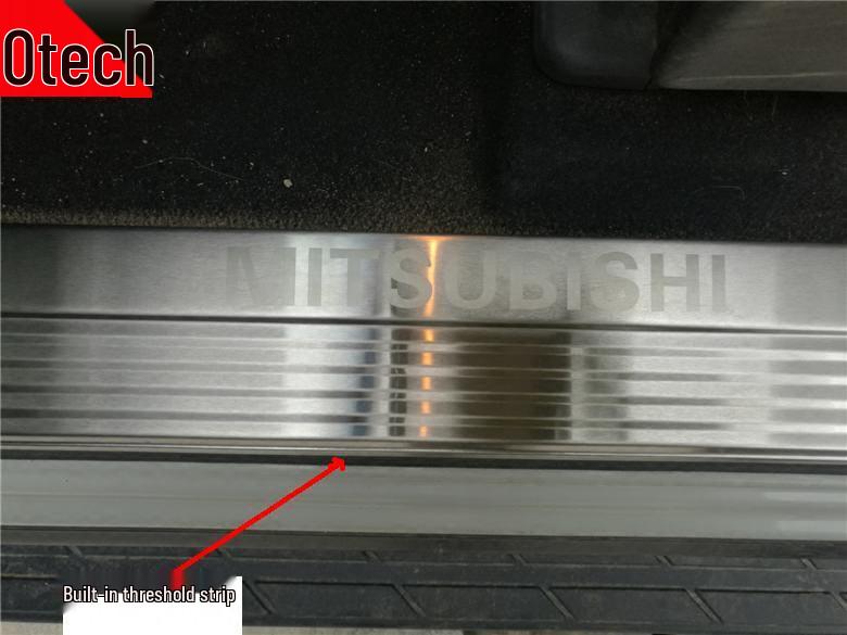 Inner & Outer Sill Strips for 07-18 Mitsubishi Pajero V93/V73/V97 - Welcome Pedal Mod