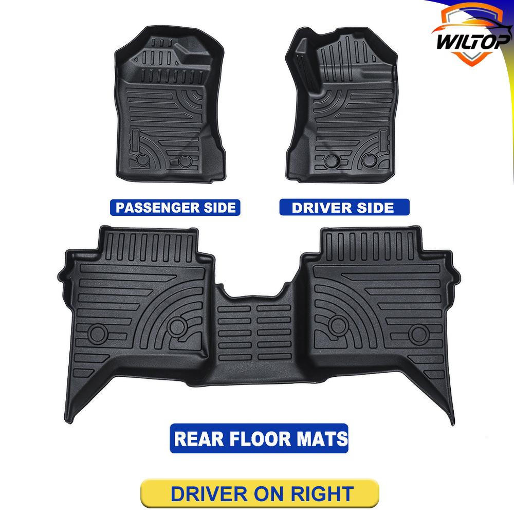 

Car Floor Mats For Ford Ranger Next Gen T9 2025 2025 Waterproof Anti-slip Foot Pad Protective Mat Interior Accessories