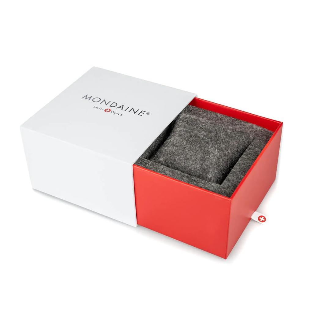 MONDAINE Wristwatch for Men and Simply Elegant Mesh [MONDAINE] Women, Bracelet, A400.30351.16SBZ [Official Import]