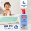 LuvLap Baby Wash With Milk Protein And Shea Butter - Gentle Soap-Free Moisturizing Daily Bath Care - 2 Pack 600ml
