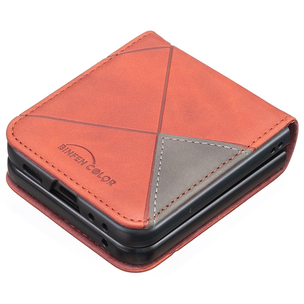 For Samsung Galaxy Z Flip6 5G/Z Flip5 5G Case Fall Proof Phone Cover Geometric Imprinted