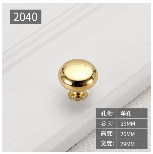 Zinc Alloy Pearl Gold Cabinet Knobs Kitchen Door Handles Drawer Cupboard Door Handle Cabinet Handles for Furniture Hardware