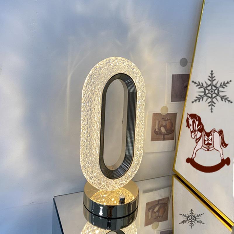 DIY Quicksand Table Lamp - Creative Atmosphere Light with Dynamic Painting and Smart Night Light