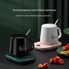 USB Adjustable Temperature Heating Coaster Set - 55°C Warm Cup Insulation Pad Gift