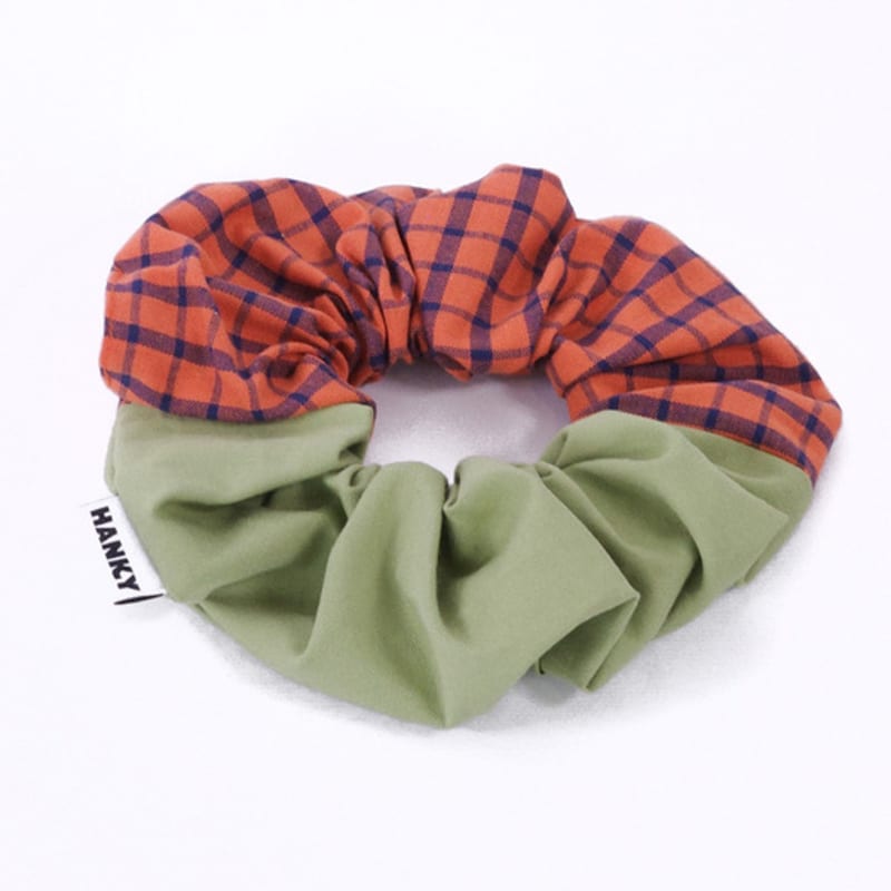 HANKY DONUT SCRUNCHIE [Carrot] (1pc)