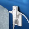 Rotație de 180 de grade Adaptor de prelungire priză electrică UE Convertor de putere portabil