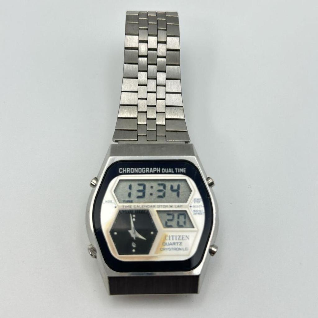 Used New battery, working, CITIZEN, Cristron, Digiana, Digital, Y2K, Men's, Vintage