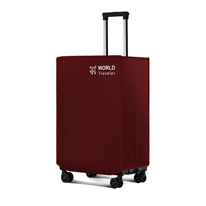 Adjustable Thickened Travel Suitcase Protective Cover - Non-Woven Leather Dust Cover for Trolley Cases, Available In Stock