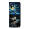 Coque de téléphone pour Xiaomi Mi 14 13 12 11 Lite 13T 12T 11x 11T 10T Pro 9T Note 10 Lite Housse souple en silicone Nuit étoilée van gogh