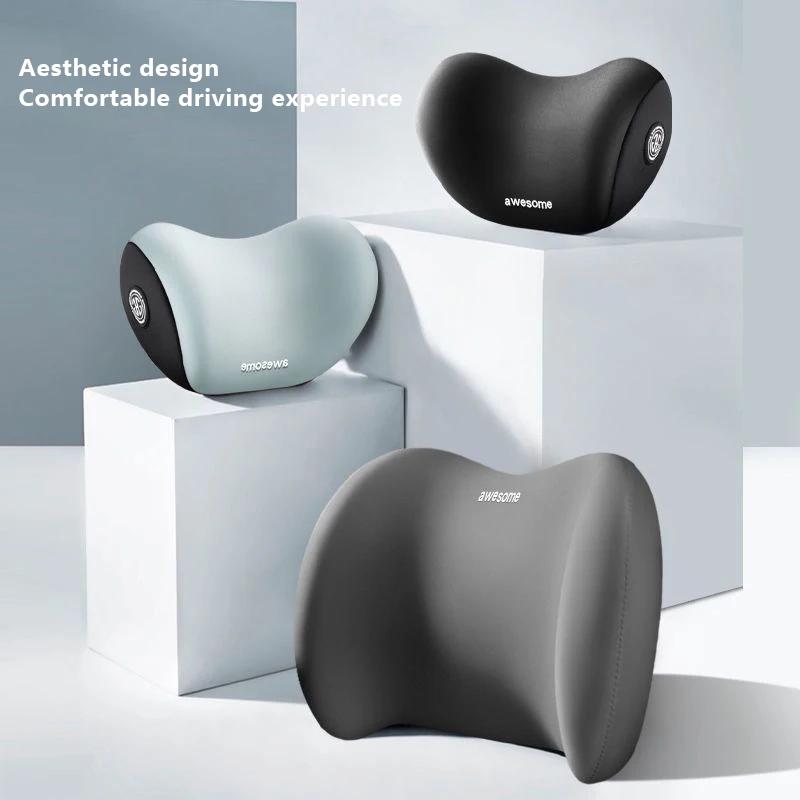 Car Headrest, Lumbar Support, Shoulder Pillow Pillow, Memory Cotton Waist Backrest Cushion, Household Automotive Products Amagi