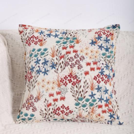 American Retro Pillow Cover Moroccan Flower Ball Living Room Sofa Pillow Geometric Pillow Cushion Pillow Cover