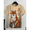 Men's Animal Funny Cat Printed T Shirt Short Sleeved Tees Tops 3D Print O-Neck Shirts Party Summer Casual Men's Clothing Apparel