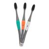 Dr. DENTAL Charcoal Bristle Soft Toothbrush Set