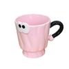 Mug with High Appearance and Cute Goblet Cup Ceramic Girl's Heart Cup for Home Use To Give Birthday Gifts To Girls' Best Friend