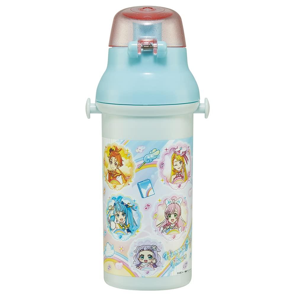 Skater Wide Sky PreCure Water for Antibacterial Made in Bottle, 480ml, Children, Plastic, Japan, PSB5SANAG-A
