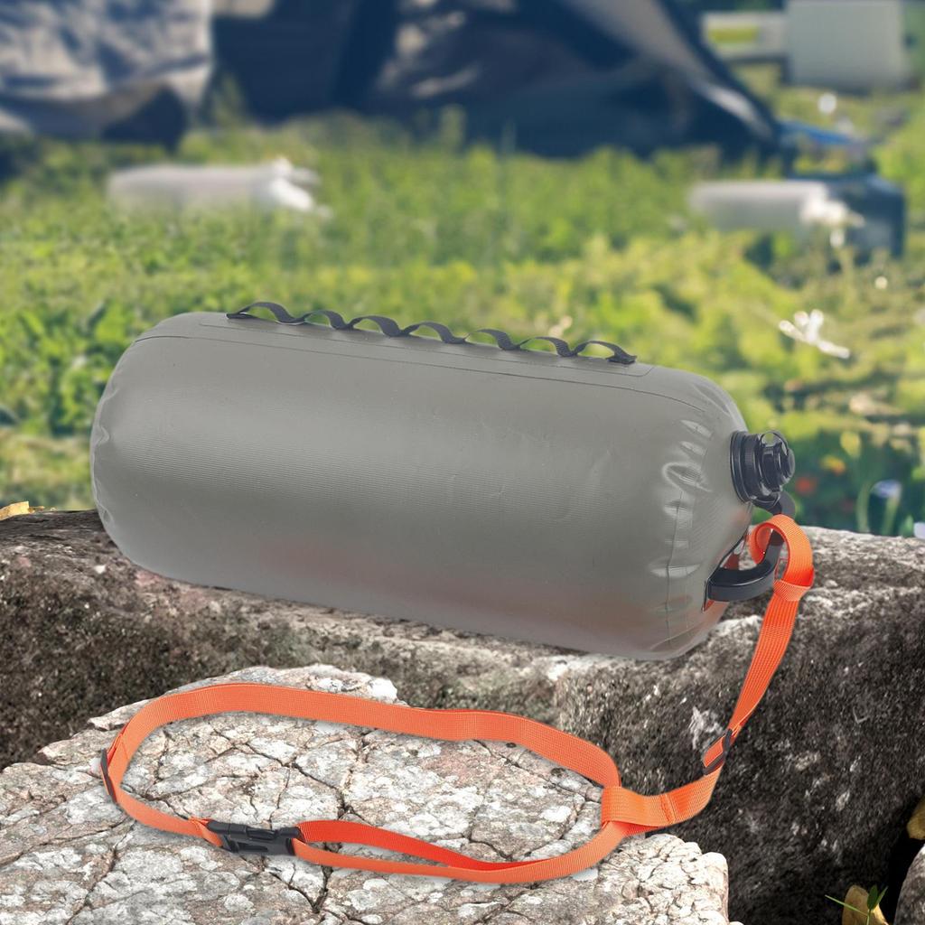 Bolsa de natación inflable, boya de natación, flotador versátil, ayuda de flotabilidad con cinturón