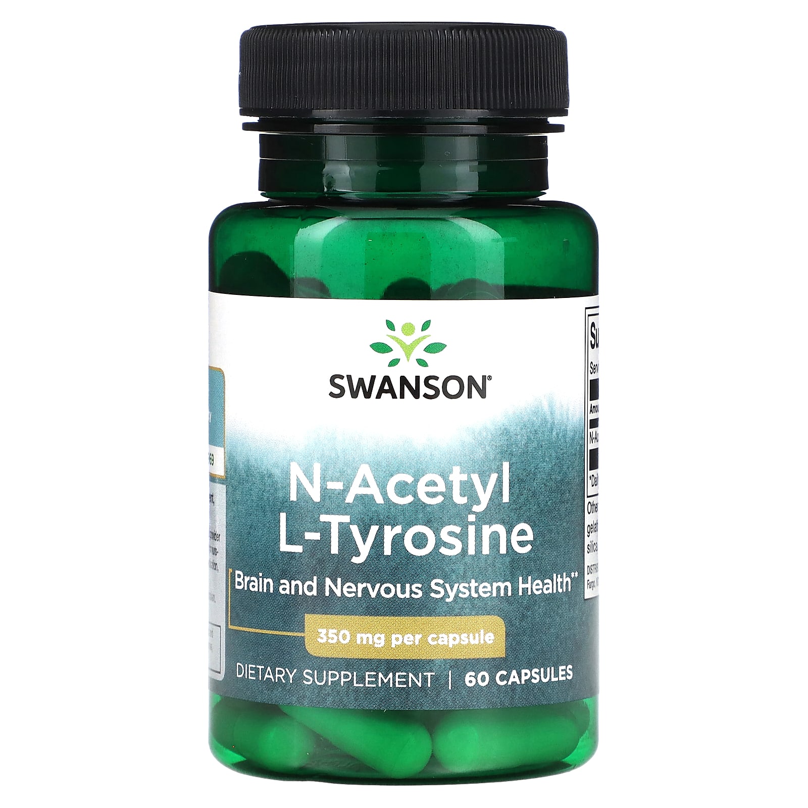 

N-Acetyl L-Tyrosine, 350Mg, 60 Capsules