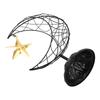 1pcs Moon Art Ornament Iron Desktop Decoration For Living Room Table Cabinet Home Festive Decor Ramadan Eid