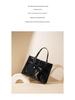 2025 Premium Genuine Leather Wedding Tote: Large Capacity, Versatile Women's Fashion Crossbody Bag