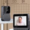 M10 Wireless Video Doorbell with 4.3" Display & Two-Way Intercom