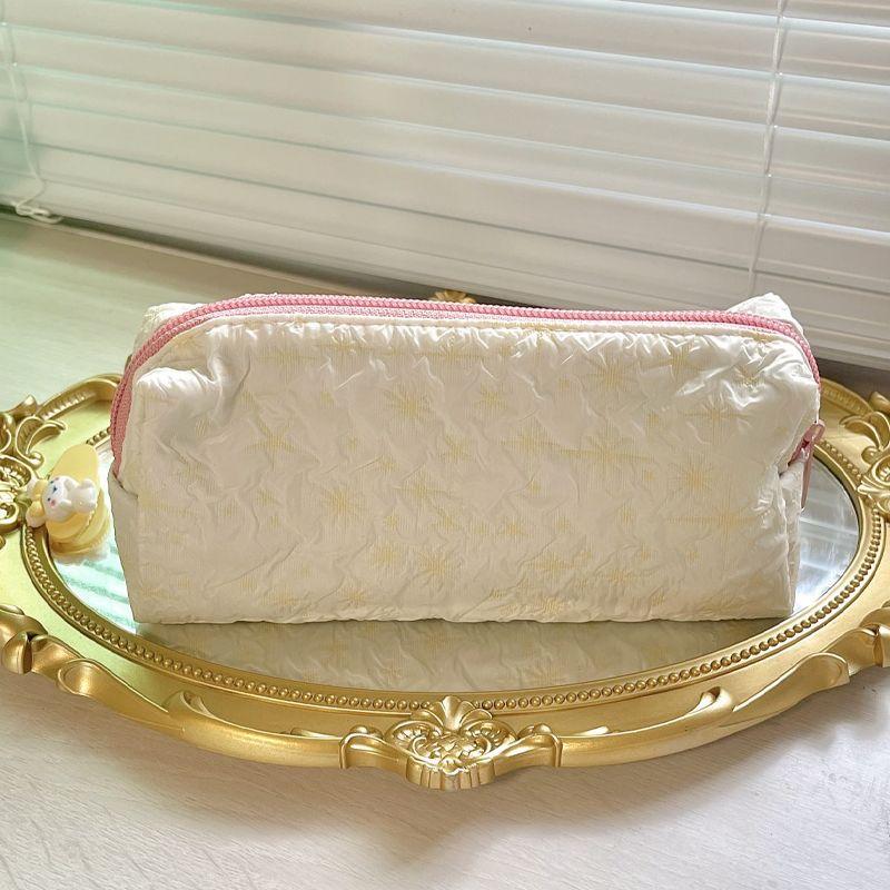 

Простая сумка для канцелярских принадлежностей в стиле Инс, высокая эстетика и большая вместимость, пенал для девочек, корейский пенал