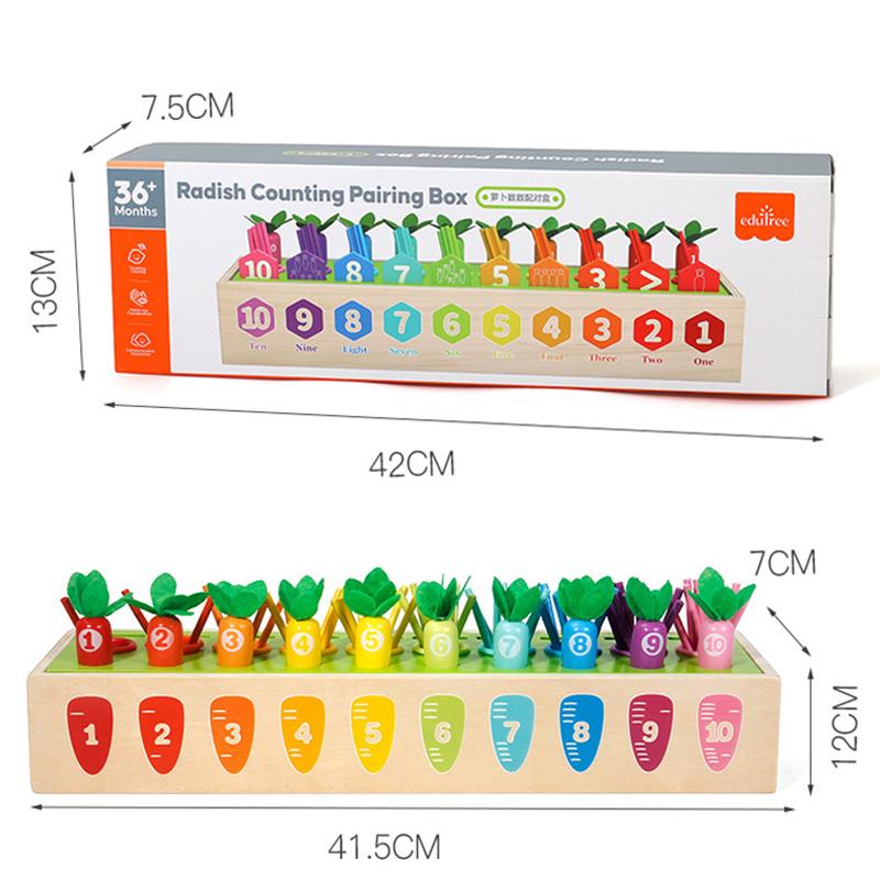 

Детская математическая игра, игрушки Монтессори, деревянная радужная счетная палочка, сенсорные цветные цифры, соответствующие детям, обучающая образовательная игрушка в приходе