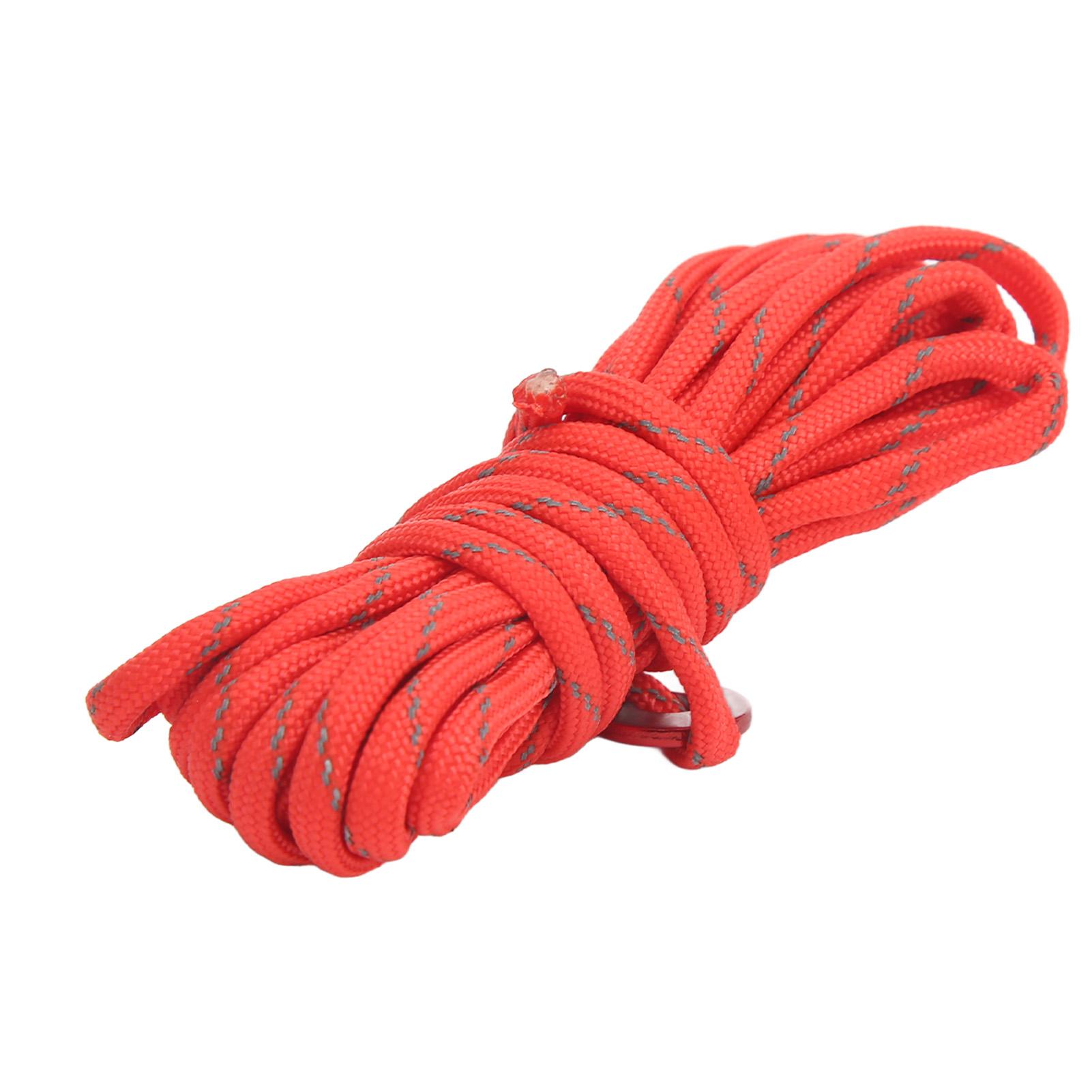 

Outdoor Camping Reflective Camping Rope Bold Windproof Tent Cord Rope 4mm Canopy Tent Drawstring