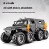 1: 32 Conqueror SUV Mini Toy Car Simulation Alloy Off-Road 8 Wheel Car Inertial Model Sound Lightweight Children's Birthday Gift