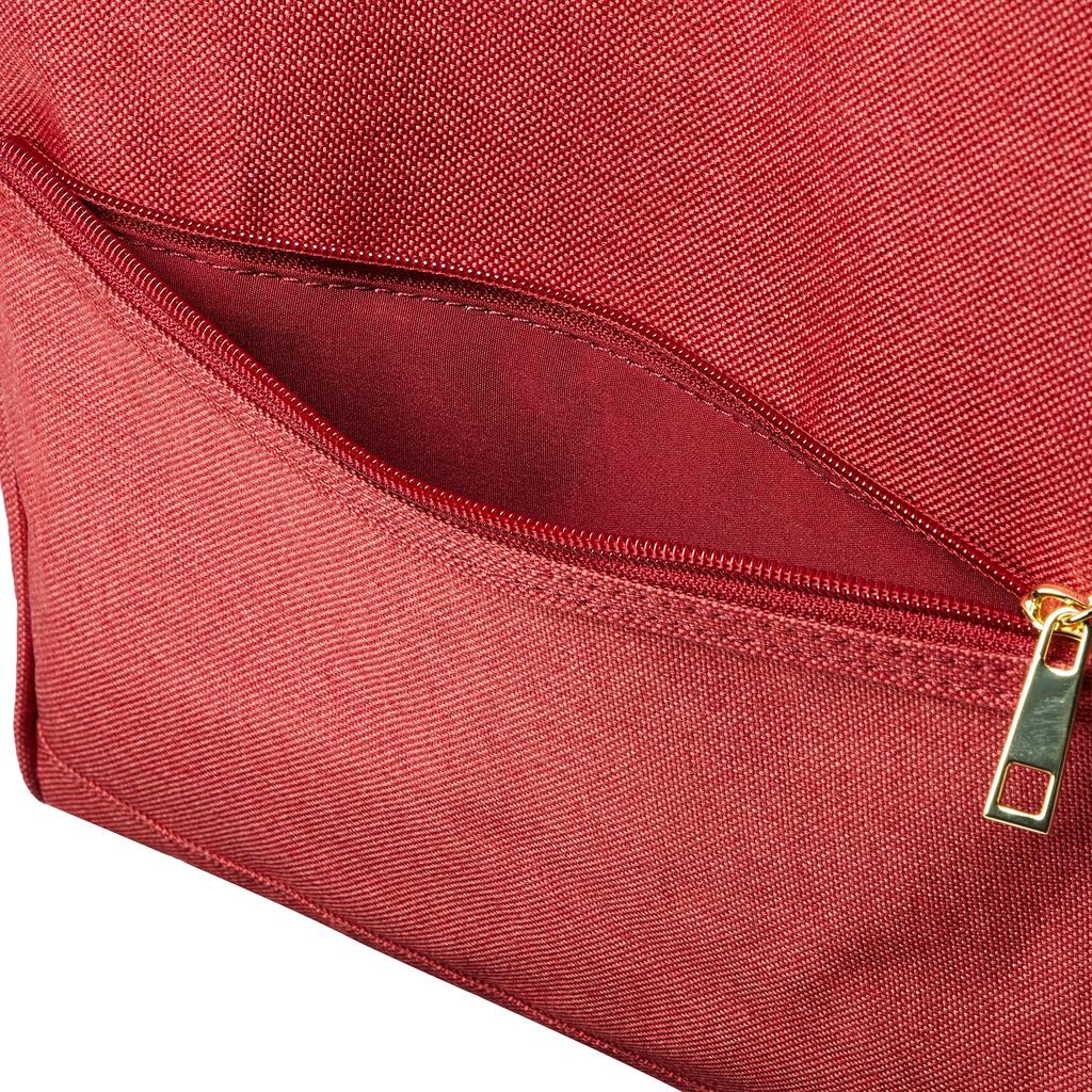 Mochila CL Classic Heather Poliéster Fecho Mochila REGULAR Vermelho [Anello Grande] GU-B3231 Feminina