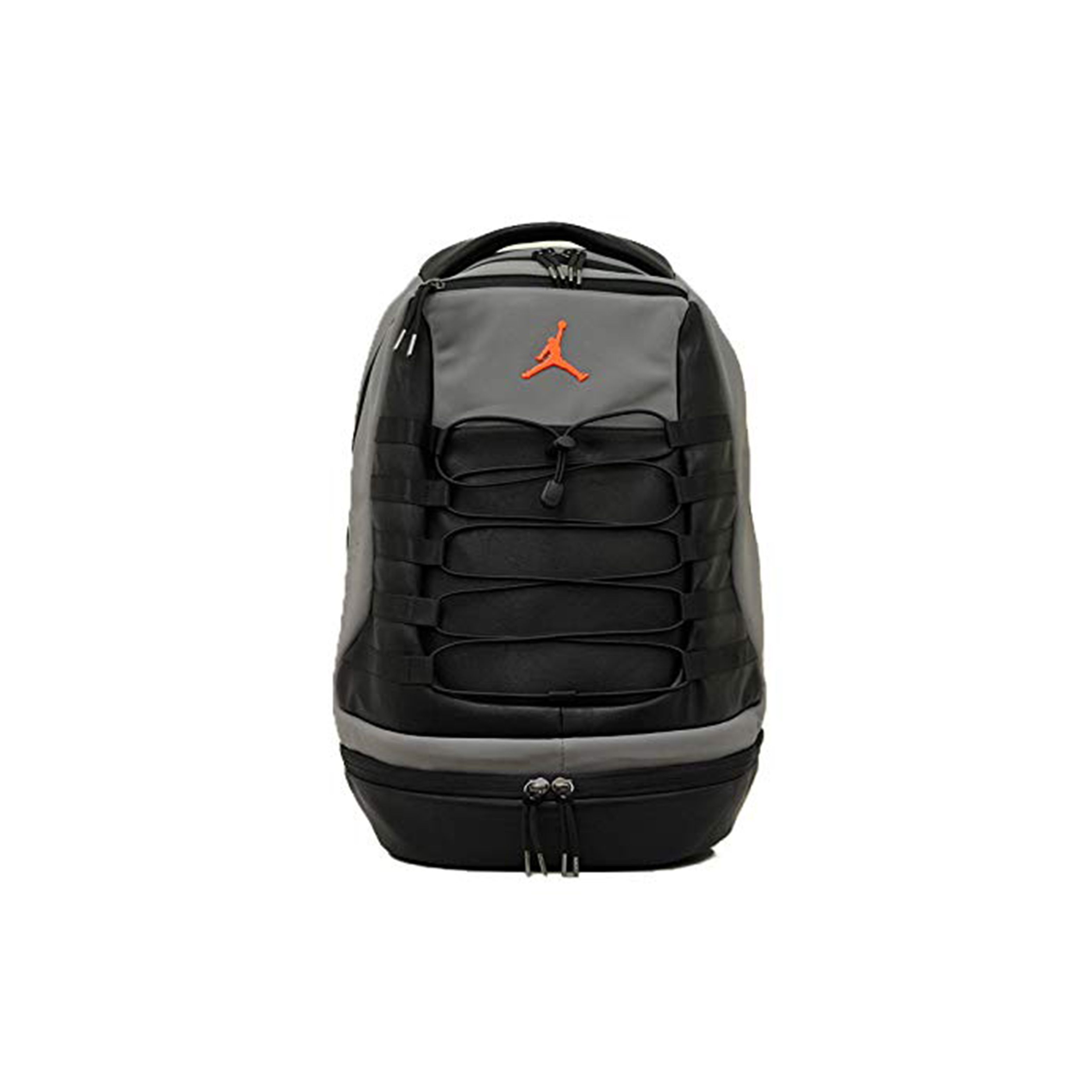

Jordan Retro 10 AJ10 Large Capacity Student Zipper Backpack Unisex Backpack Black Gray 9A0037-G3X Black Gray