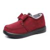 Women's Winter Thickened Fleece Lined Casual Snow Boots Comfortable Cotton Shoes Mom Shoes Warm Flat Cosy Footwear for Daily Use