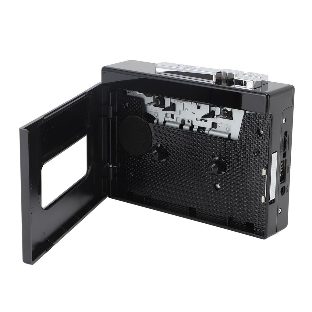 Portable Walkman Cassette Player with Automatic MP3 Stereo FM Ideal for Travel Reverse, Converter, Sound, 5.0, Radio, 3.5mm Jack, (B)