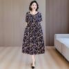Summer Cotton Silk Loose Nightgown for Plus Size Women - Casual Mom Style Home Dress
