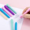 Traceless Erasers Suitable for School & Office,Pencil-Shaped Dust-Free Eraser Refills, Easy Erase No Residue, Durable