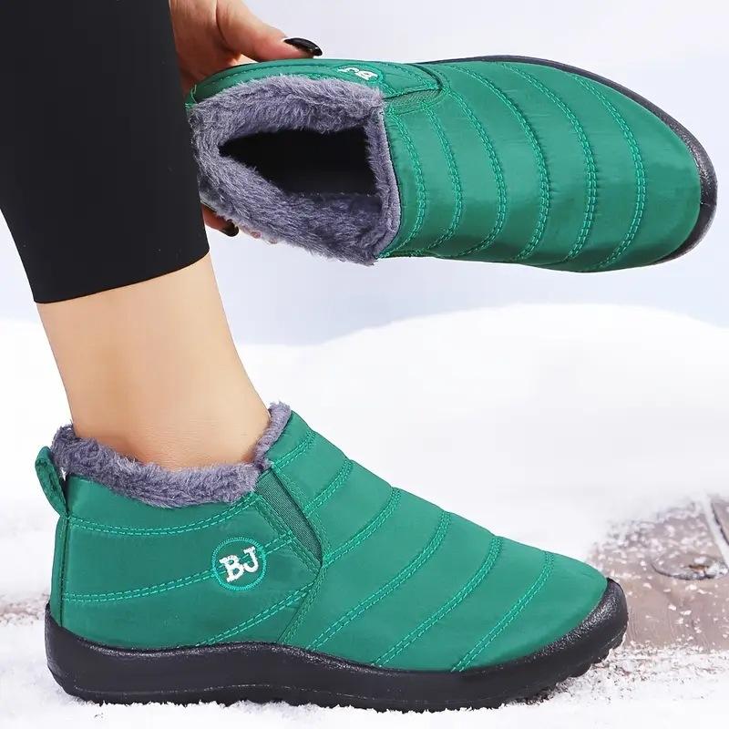 Cotton shoes couple large size women's shoes cold-proof snow boots piled thickened short boots warm soft sole low-top cotton boots