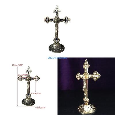 Orthodox-Cross Jesus Prayer Utensils Home Decors Christian Church Crucifix D57B