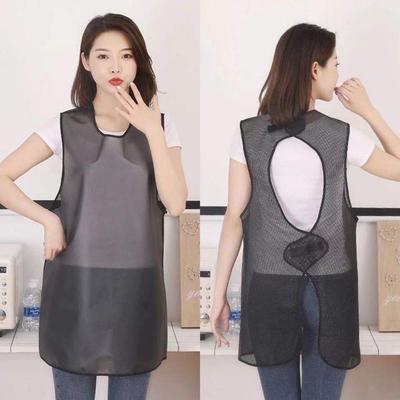 Dishwashing Work Apron with Pockets Cleaning Aprons Fashion Kitchen Apron  for Women