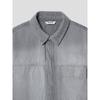 8seconds Loose Fit Washed Short Sleeve Denim Shacket Sky Blue (264765Fphq)