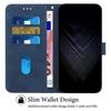 For iPhone 14 Drop Proof Case PU Leather Phone Wallet 7-Shape Imprinted Cover