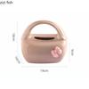 Handbag Shaped Ceramic Tissue Box Desktop Removable Tissue Box Napkin Paper Box Tissues Container Creative Storage Boxes