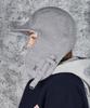 Bajal Studded Logo Oversized Wool Trooper Hat Grey