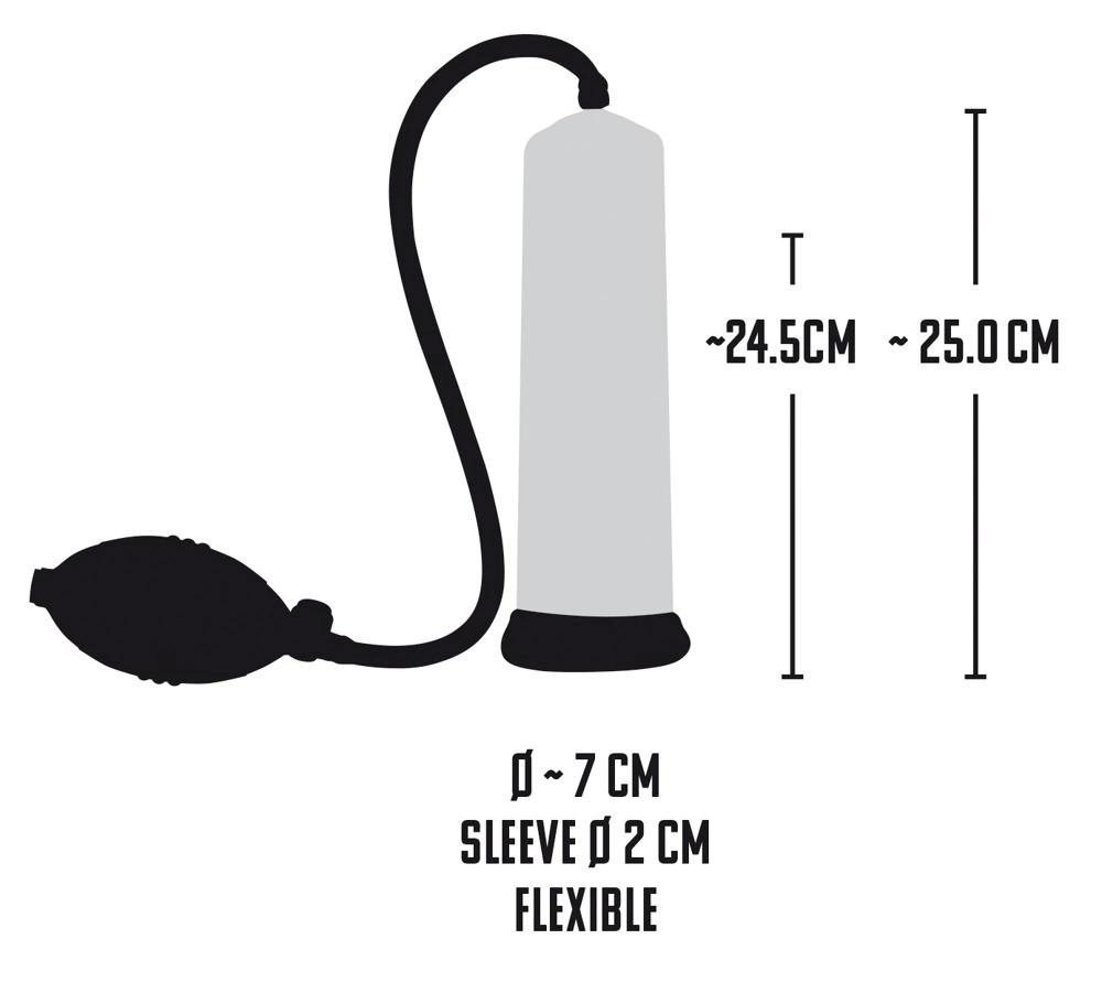Mr Boner - Manual Penis Pump with Cuff 25cm
