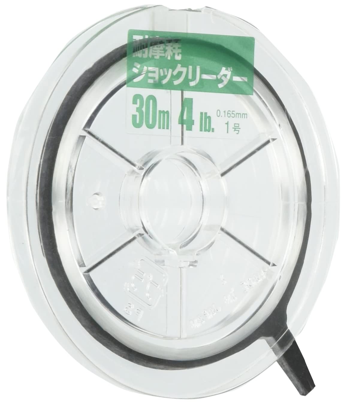 Yamatoyo Tegus Shock Clear Abrasion-Resistant Leader, Nylon, 30m, No. 1, 4lb,