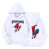 Kids Loose Fit Long Sleeve -Lined Pullover Hoodie with Graphic Print