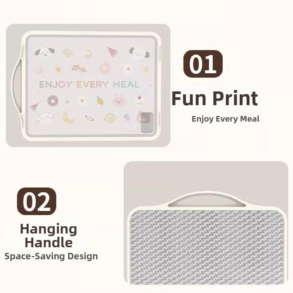 Anti-Mold Antibacterial Chopping Board Non-sticky Stainless Steel Cutting Board  Vegetable