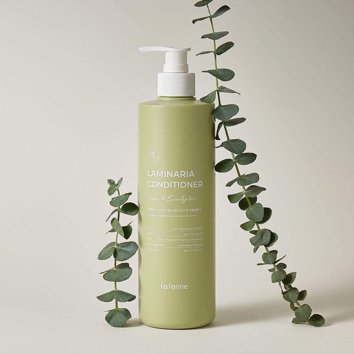 Laminaria Conditioner Pine & Eucalyptus 500ml + Gift of 6 La Ferme Sachets